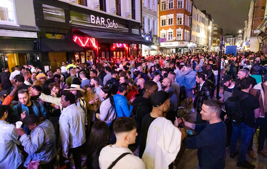 ‘Crystal Clear’ Drunk People Can’t Socially Distance, Say Police in U.K.