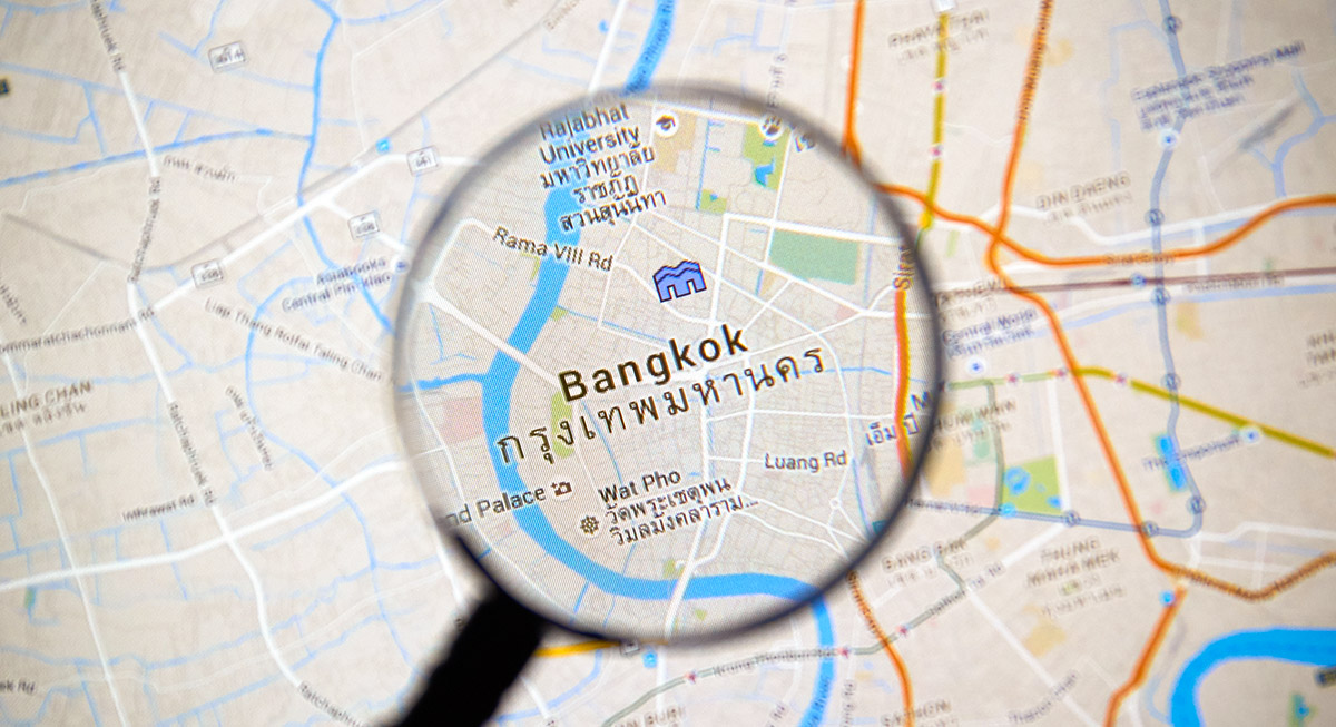 Bangkok Areas Map