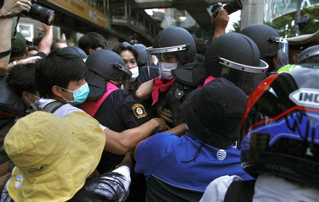 Tension Increases Over Rallies and Protesters Detained in Bangkok