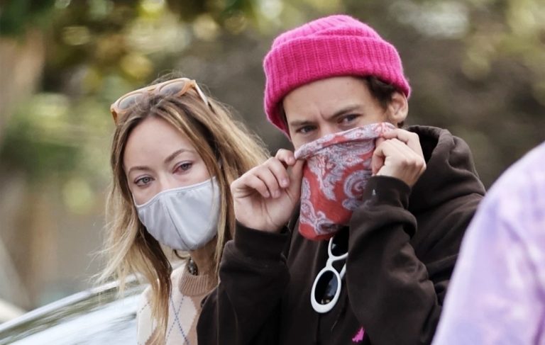 Harry Styles and Olivia Wilde out and about (Image: globe.co.th)