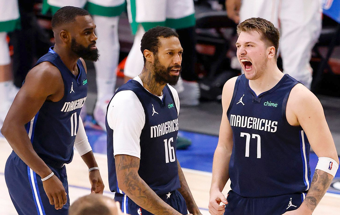 Luka Doncic Three-Pointer Gives Mavericks Win Over Celtics