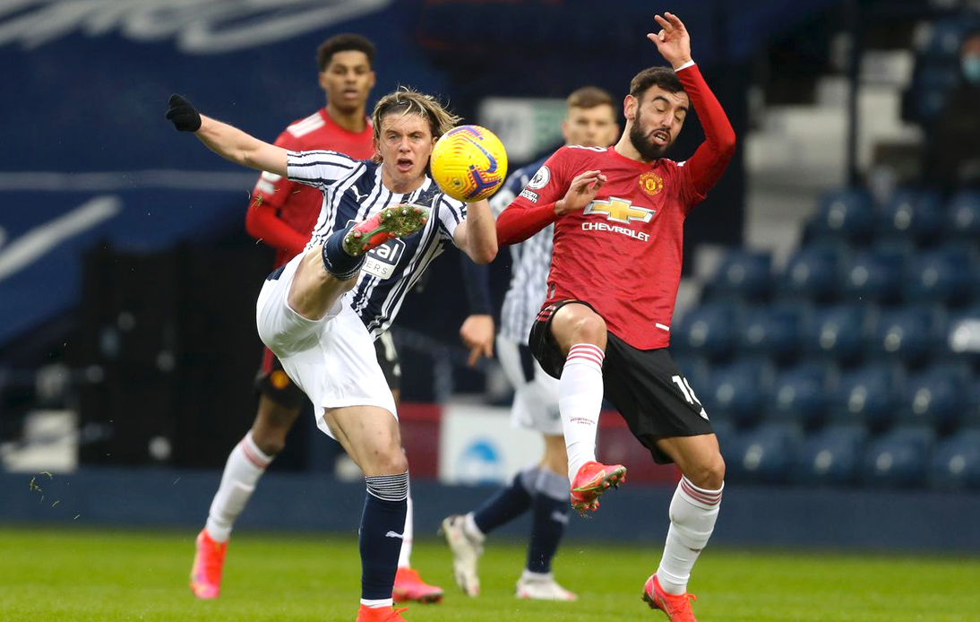 Man United Lose Ground With Draw Against West Brom