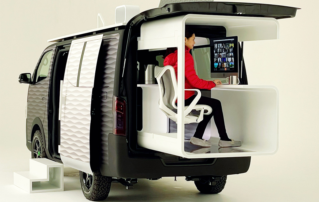 Nissan’s New Office Pod Concept Focuses on Remote Working