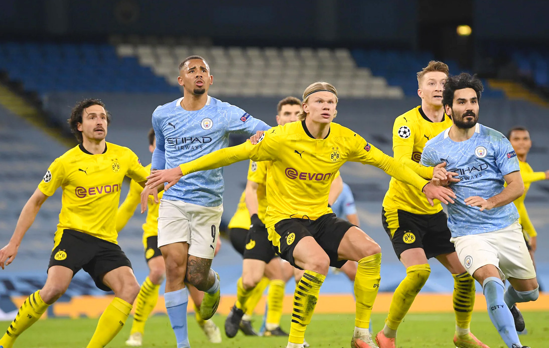 Manchester City Beat Borussia Dortmund To Advance UCL Semi-Finals
