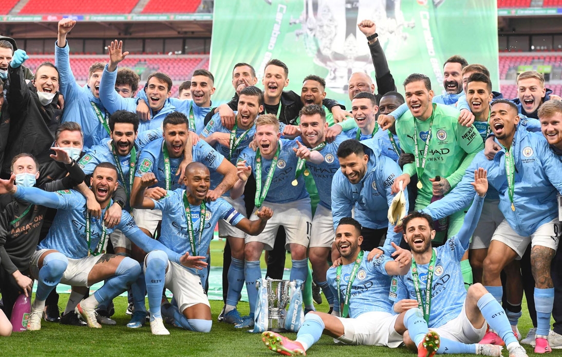 Manchester City Beat Tottenham To Become Carabao Cup Winners