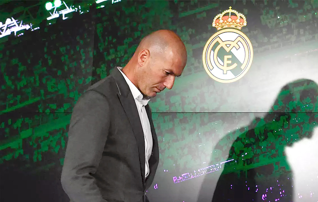 Zinedine Zidane Resigns From Real Madrid for Second Time