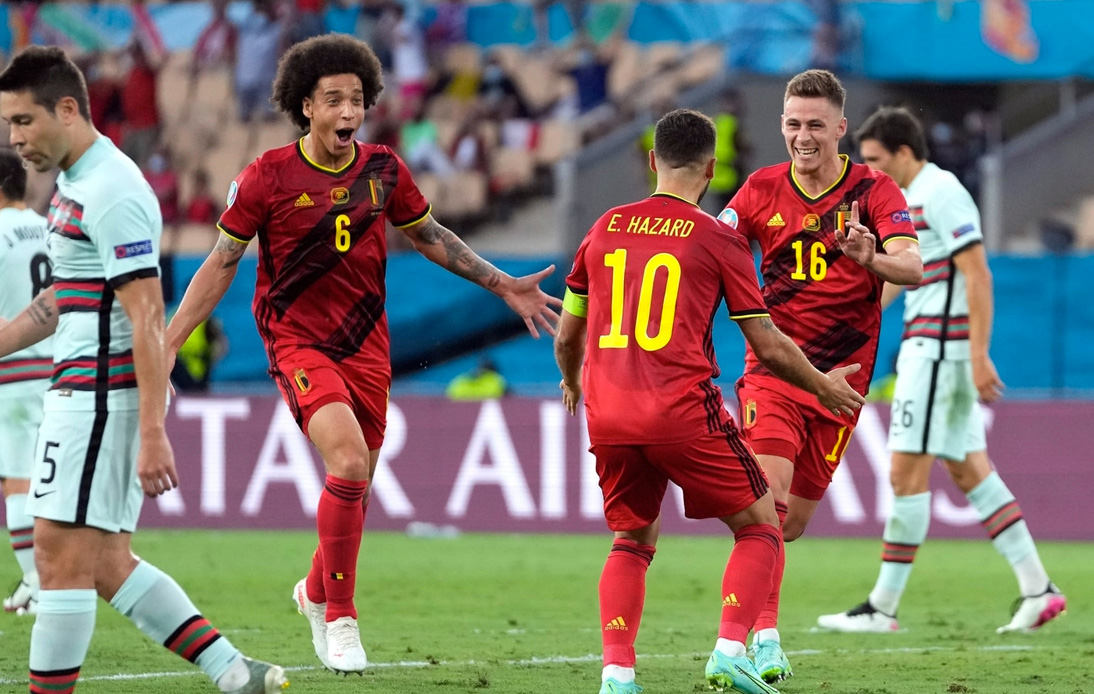 Belgium Overcome Portgual in EURO 2020 Last-16 Contest