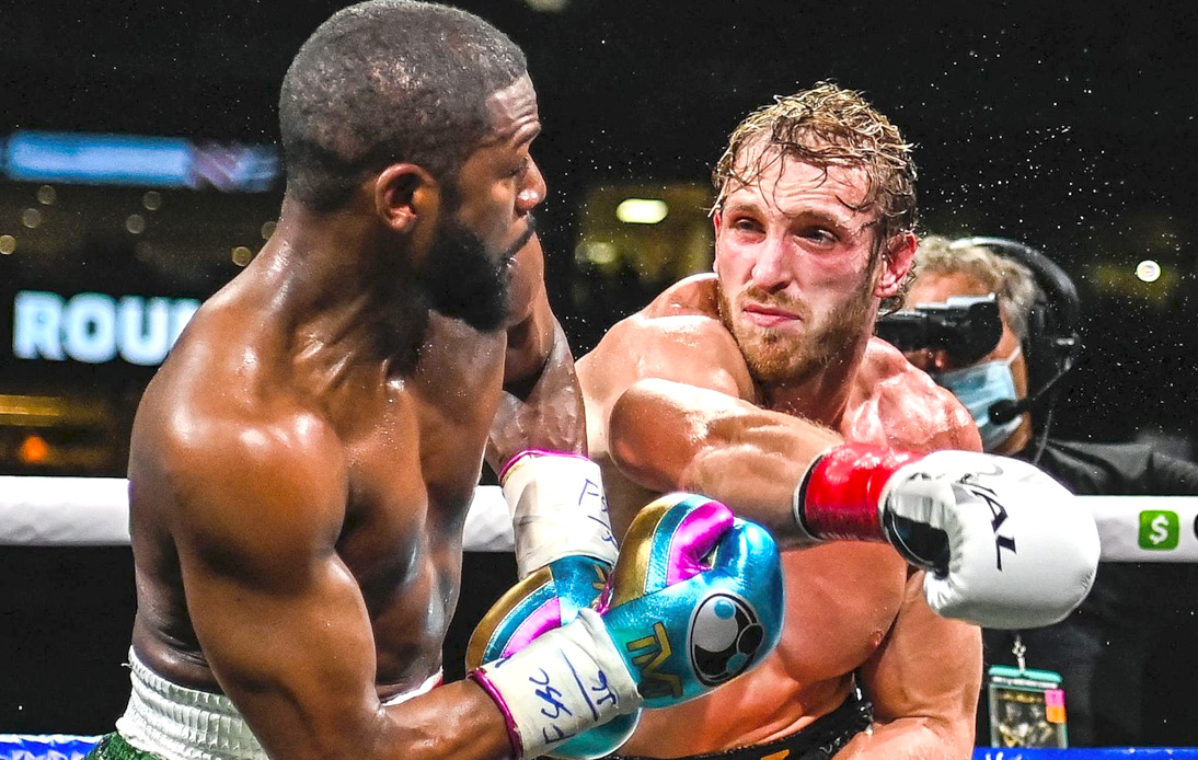 Floyd Mayweather Responds to Critics After Logan Paul Fight