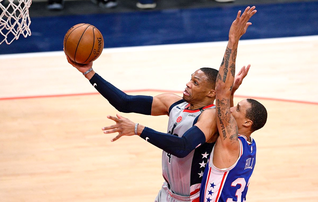 Russell Westbrook Keeps Wizards Alive in Series Against 76ers