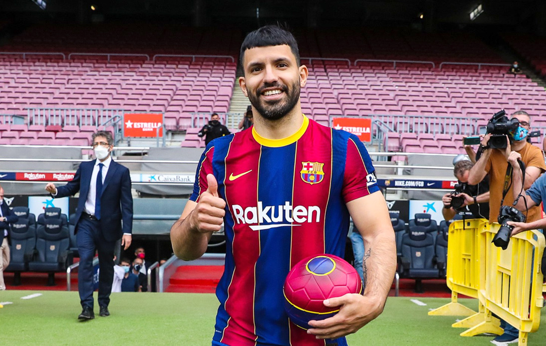 New Home: Barcelona Announce the Signing of Sergio Aguero