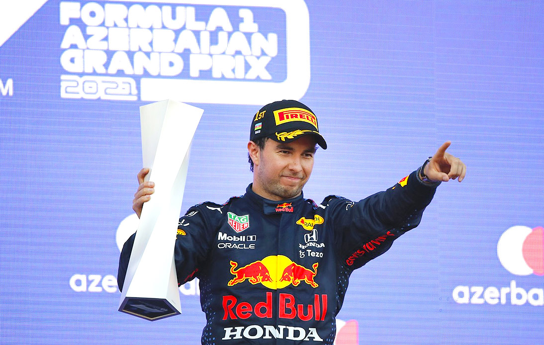 Sergio Perez Wins Azerbaijan Grand Prix in Dramatic Finish