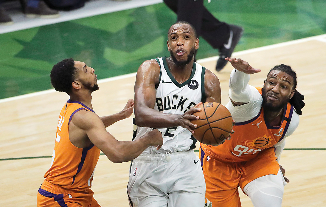 Khris Middleton Leads Milwaukee to Key Win in NBA Finals