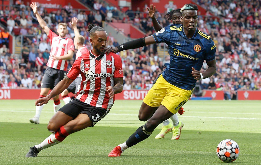 Southampton Battle To Draw 1–1 With Manchester United