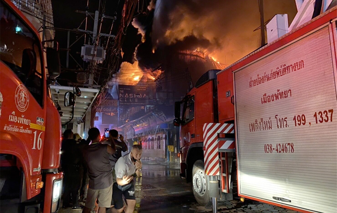 Nightclub Fire Wreaks Havoc on Pattaya’s Walking Street