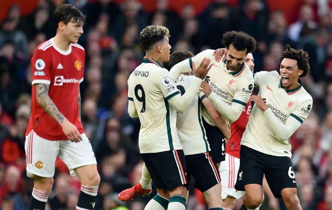Liverpool Humiliate United at Old Trafford Winning by 5–0