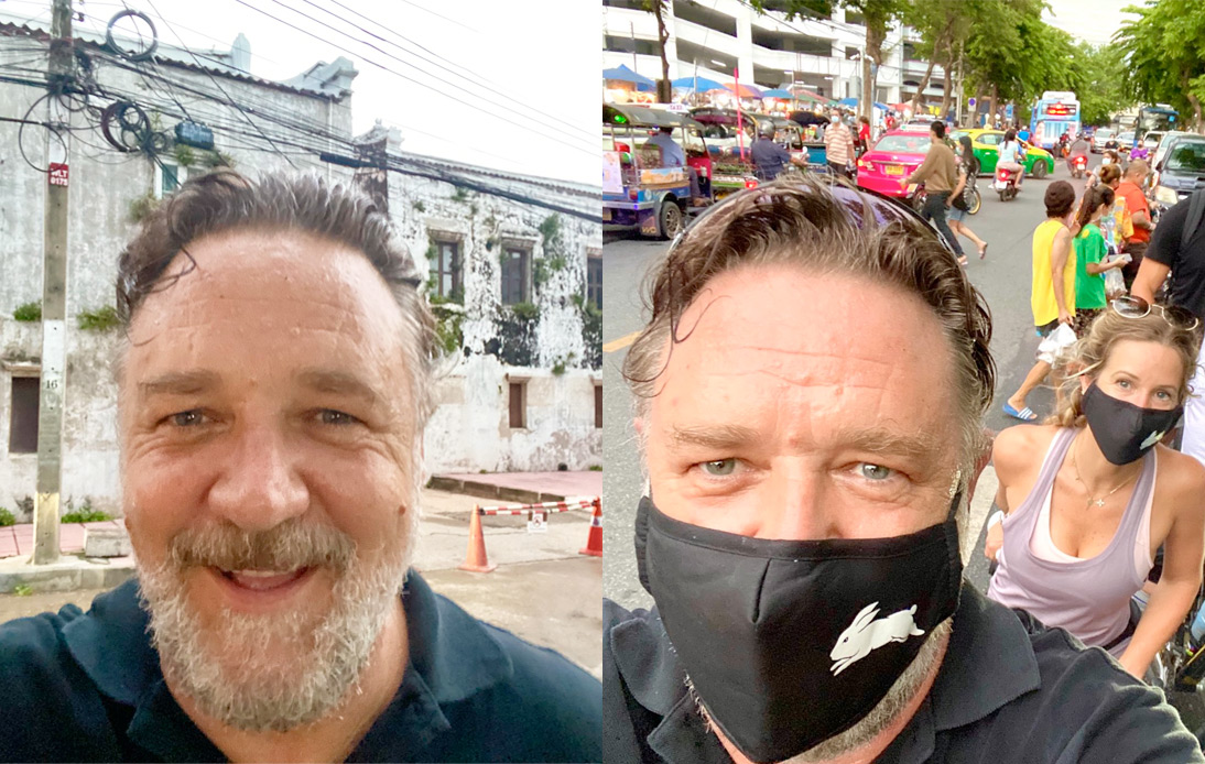 Russell Crowe Is in Bangkok Much to Social Media’s Interest