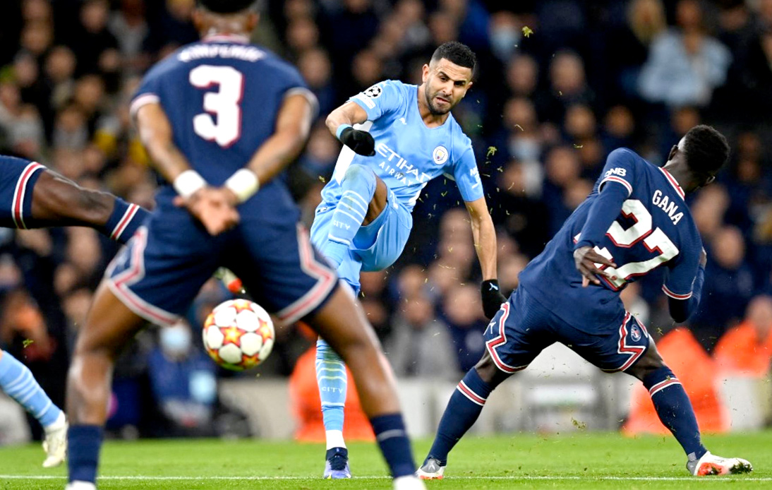 Manchester City Defeat PSG at Etihad in Champions League