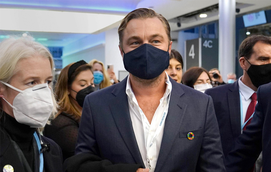 Leonardo DiCaprio Makes Appearance at COP26 Summit