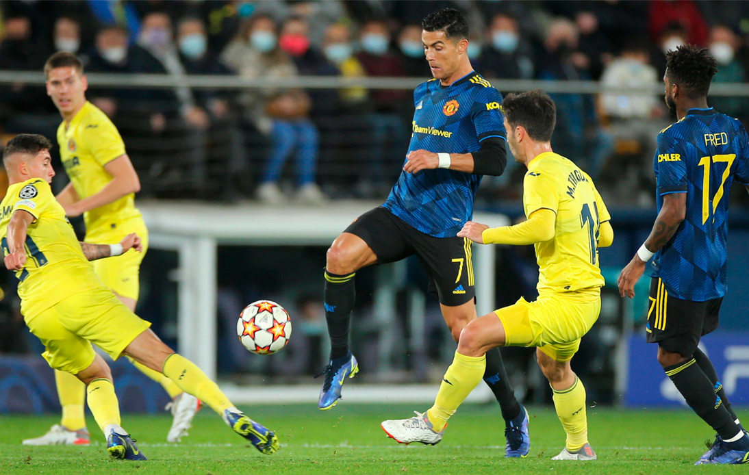 Manchester United Beat Villareal in Champions League