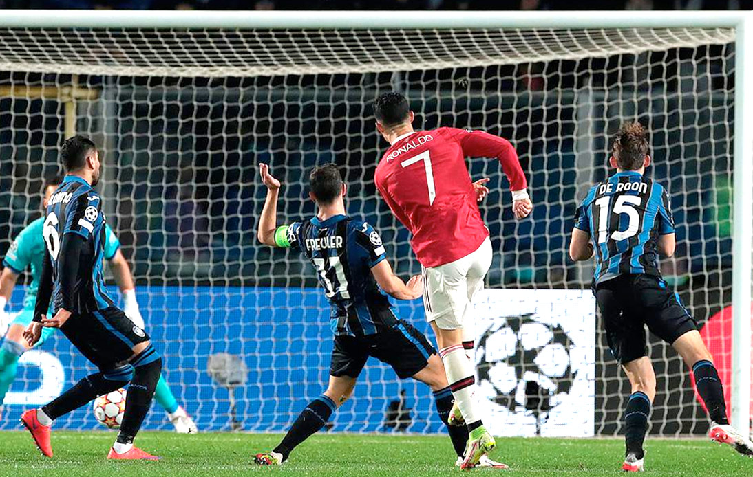 Ronaldo’s Late Goal Saves Man United in Champions League