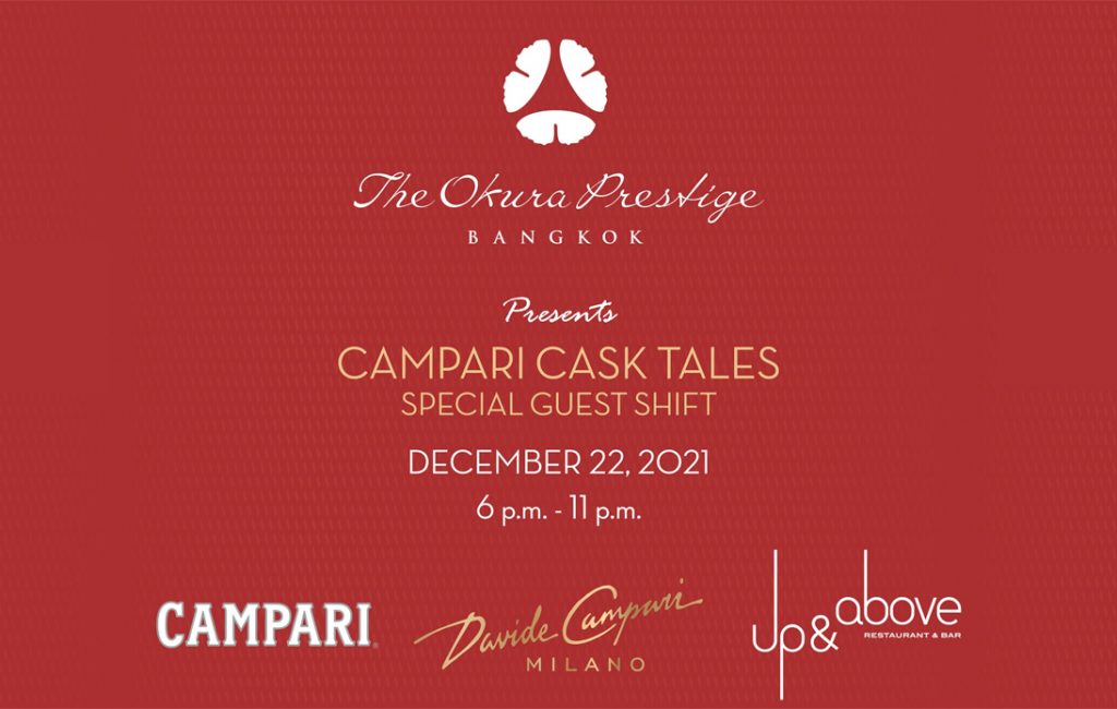 Campari Cask Tales Special Guest Shift Event at Up & Above