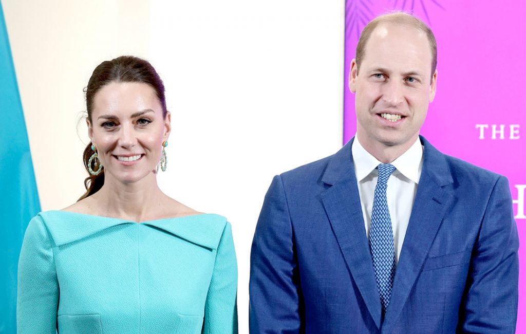 Prince William and Wife Kate Middleton Arrive in Bahamas