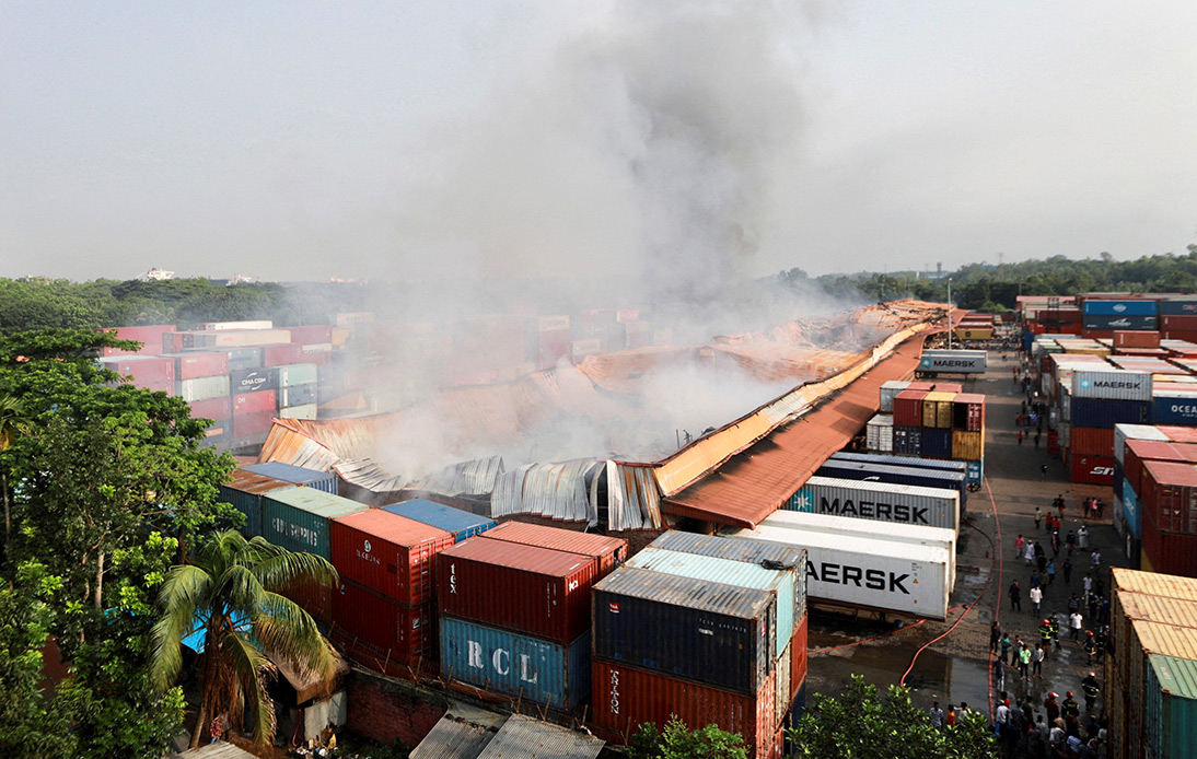 Bangladesh Depot Blast Leaves Over 40 Killed and Hundreds Injured