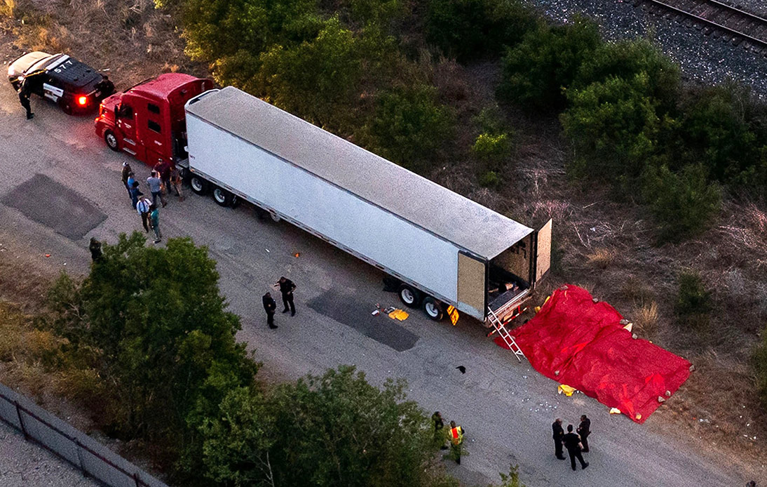At Least 50 Migrants Found Dead Inside Abandoned Truck in Texas