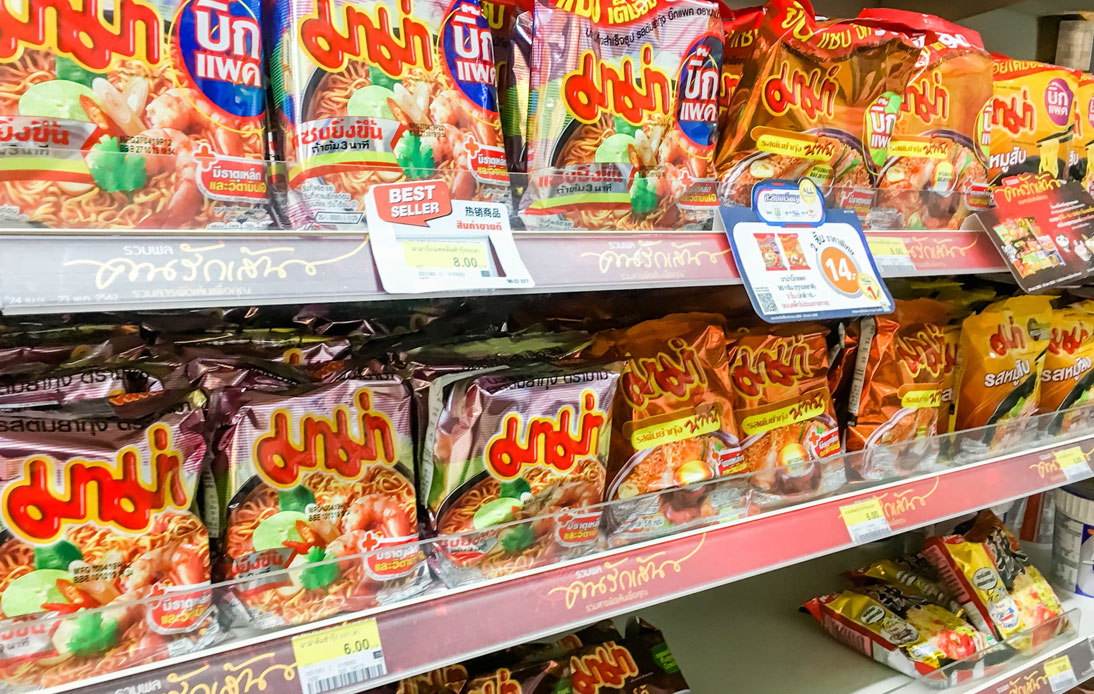 Instant Noodles’ Price per Pack Increases by One Baht