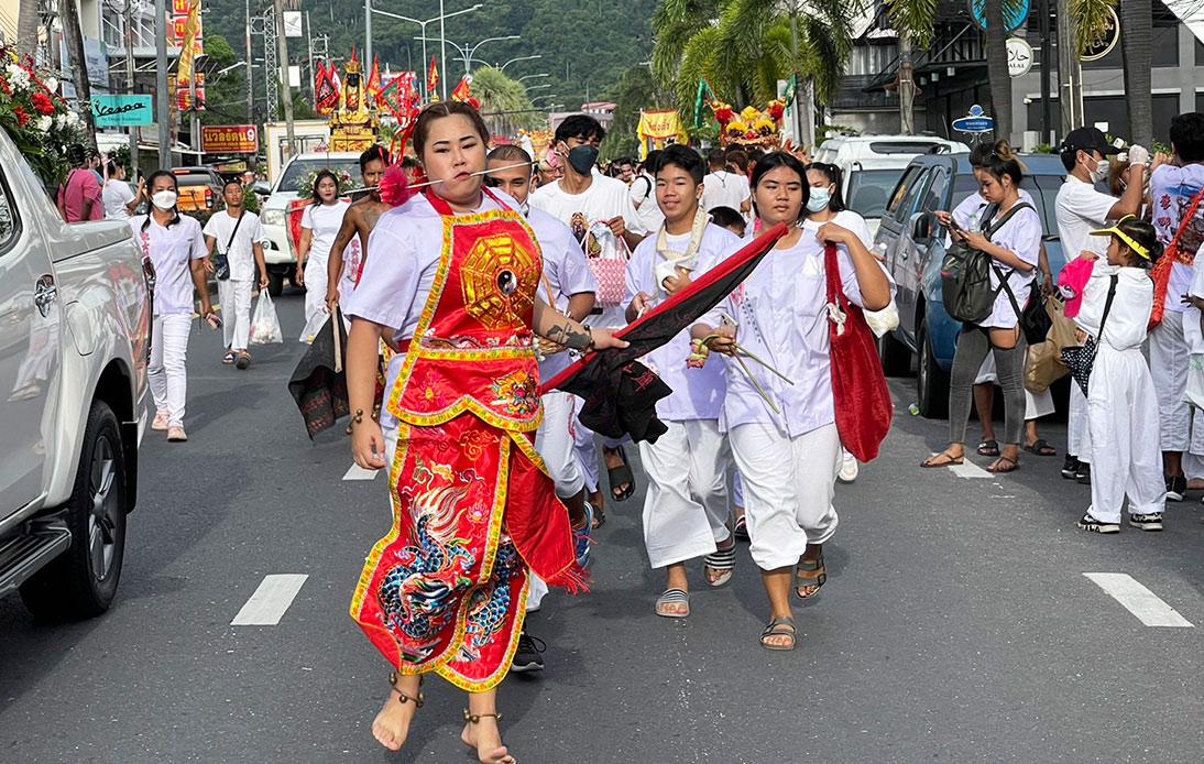 Phuket Vegetarian Festival Kicks Off With Pierced Followers