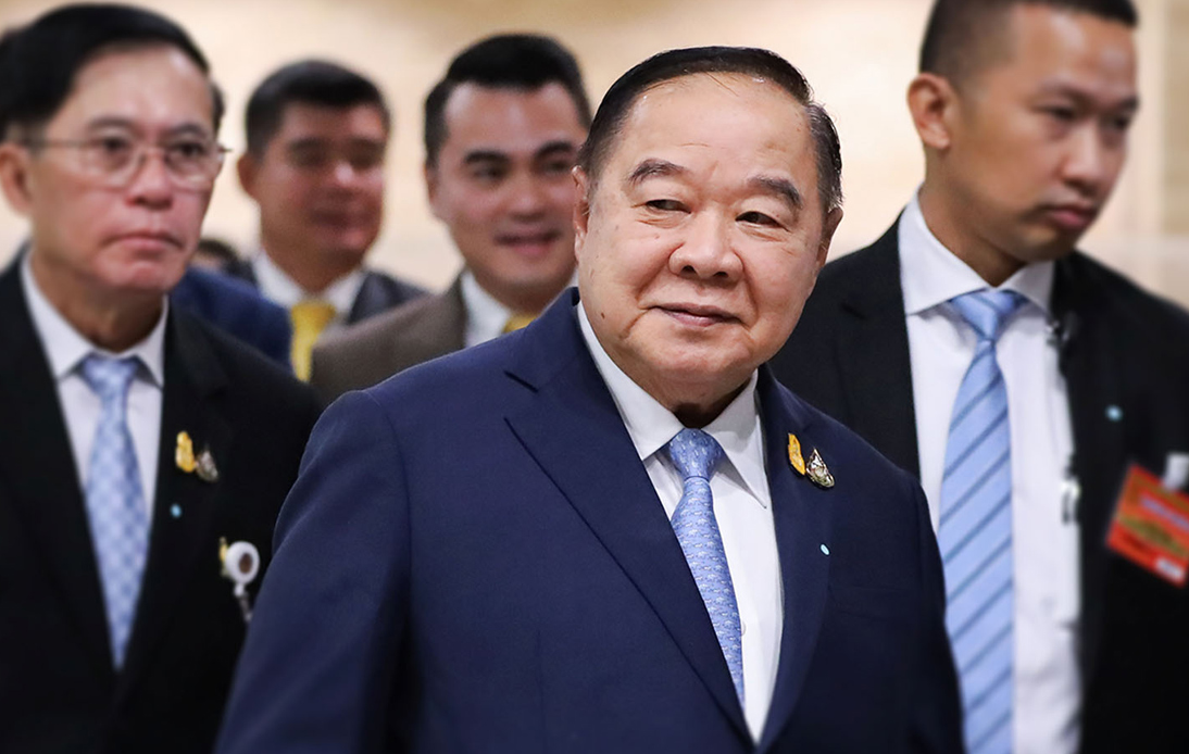 Prawit Chairs First Cabinet Meeting As Caretaker Prime Minister