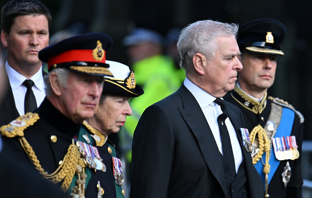 Man Charged for Heckling Prince Andrew at Queen Procession
