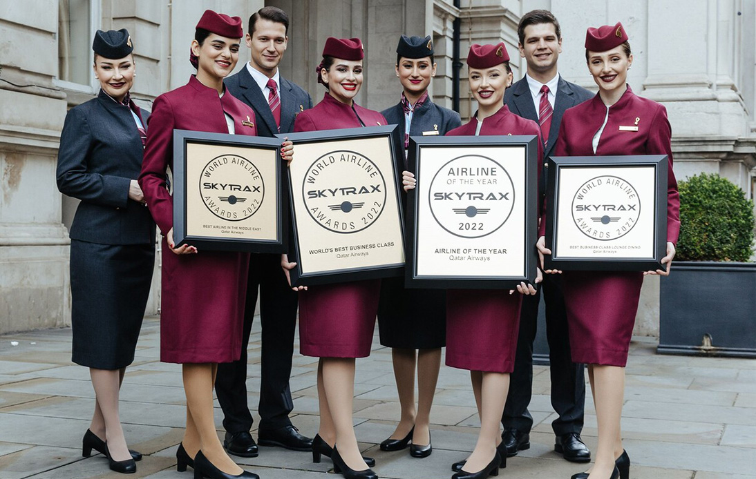 Qatar Airways Receive the 2022 World’s Best Airline Award