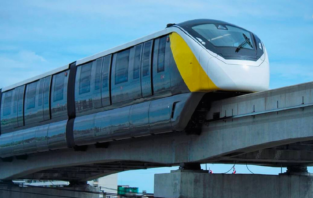 Free Ride!: Elevated MRT Yellow Line Starts Running On Saturday