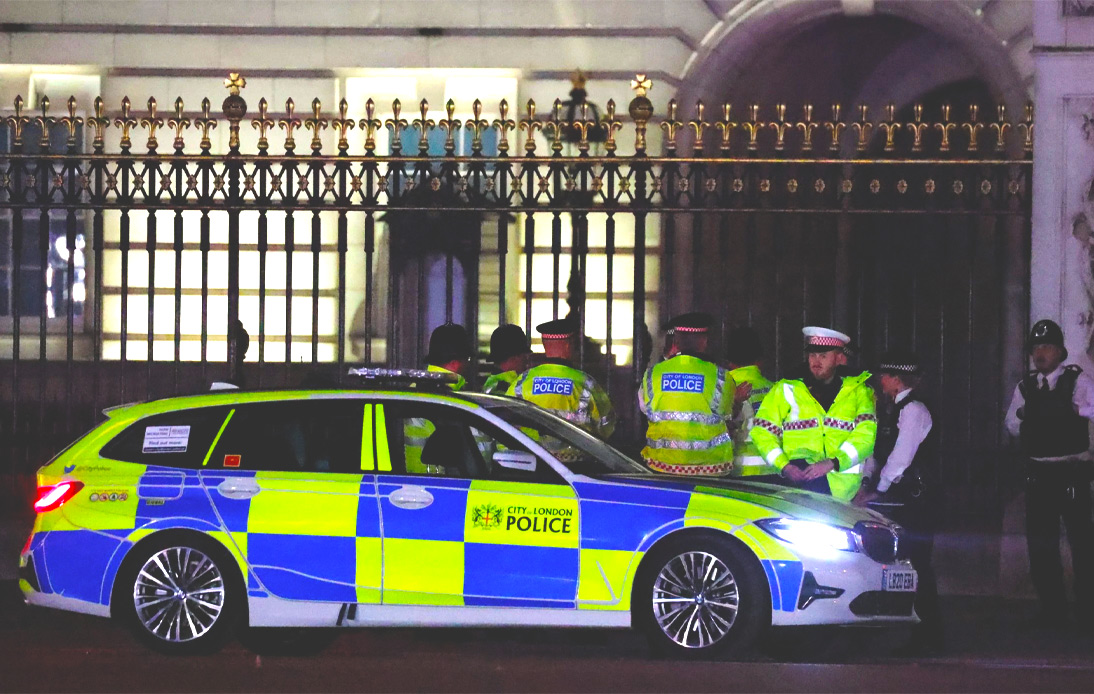 UK: Man Arrested for Throwing Cartridges at Palace Grounds