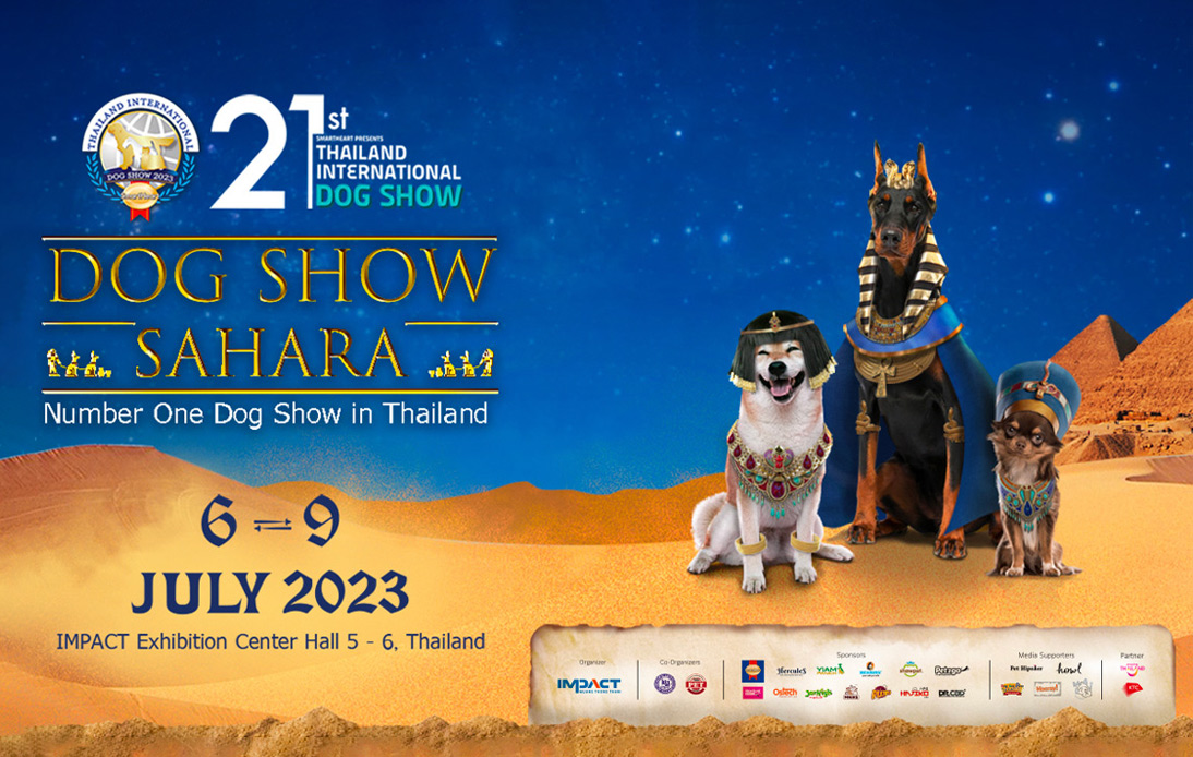 21st Thailand International Dog Show Coming to IMPACT in July