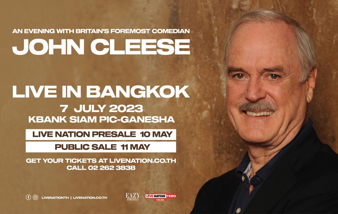 Comedy Legend John Cleese Is Bringing His Tour to Bangkok