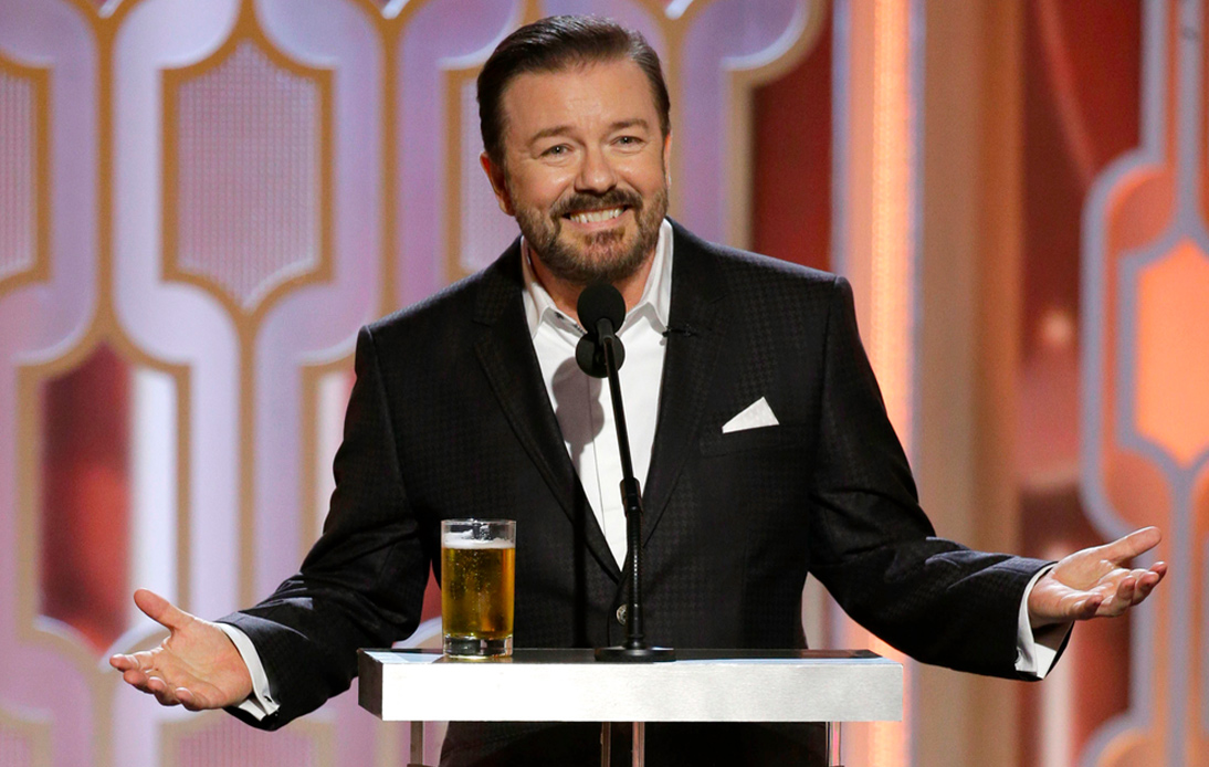 Ricky Gervais Increases Security for UK Tour Amid Death Threats