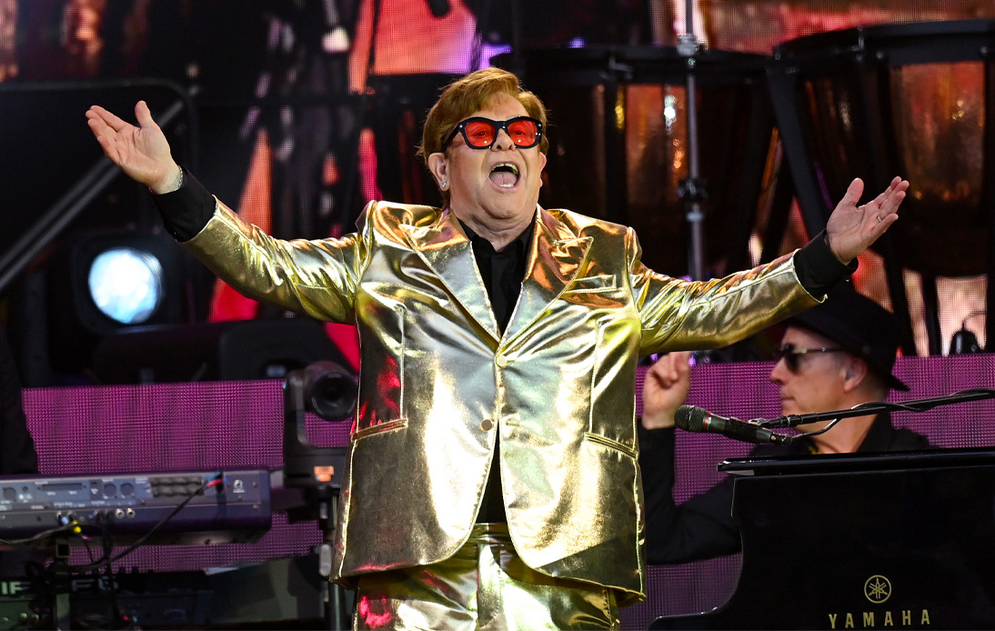 Sir Elton John Delivers Perfect Farewell UK Gig at Glastonbury