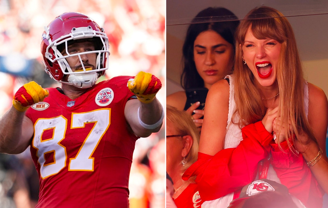 Taylor Swift Spotted Cheering On Travis Kelce at Chiefs Game