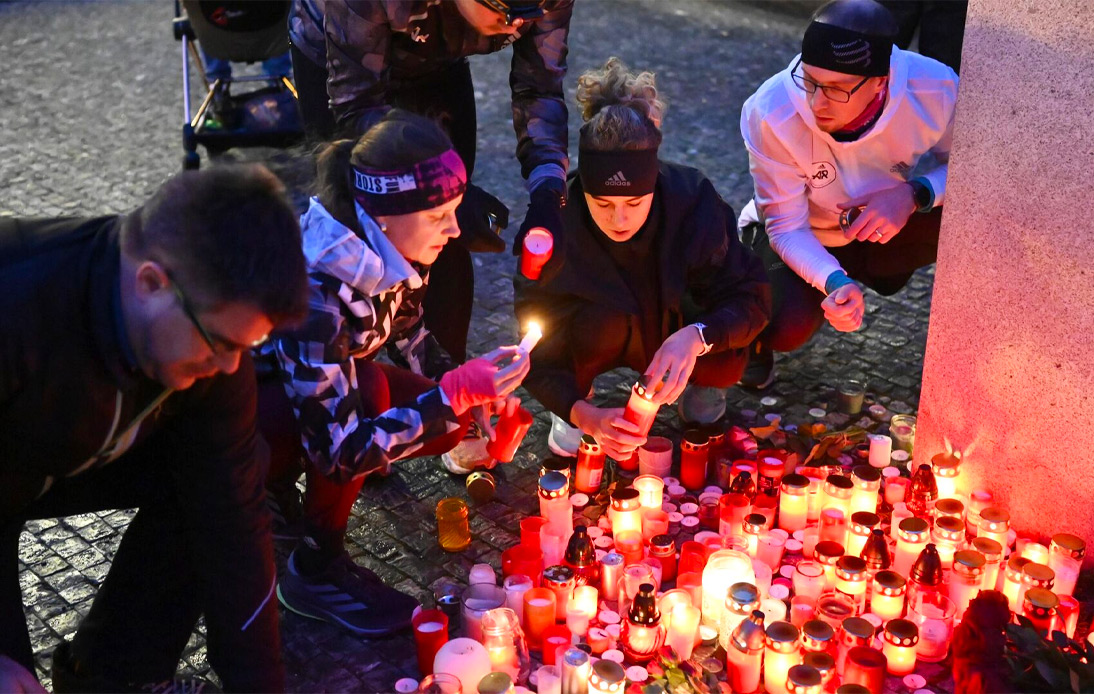 Czechs Mourn 14 Victims Killed in Prague University Shooting