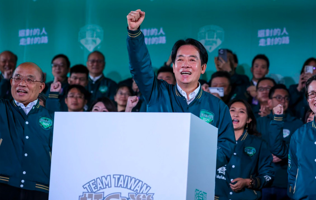 Taiwan Elects Pro-Sovereignty Leader William Lai as President