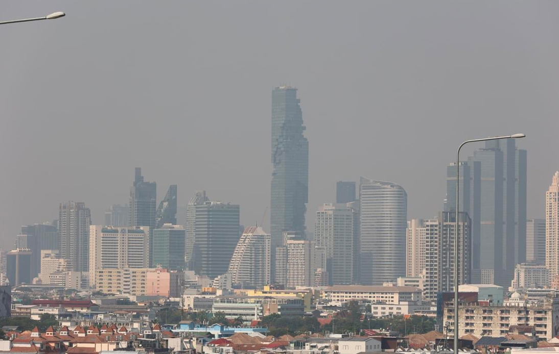 Bangkok Ranks the Ninth Most  Polluted City Amid PM2.5 Spike